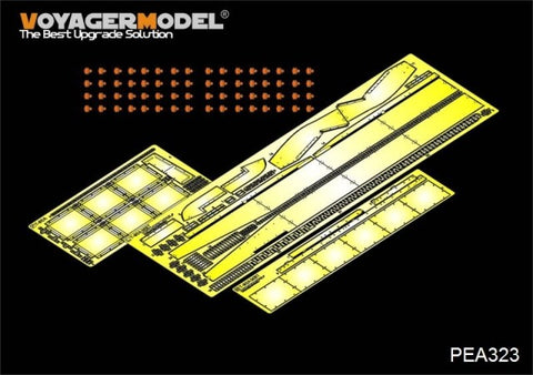 Voyager model metal etching sheet PEA323 Metal etching parts for T-90A main battle tank side apron upgrade