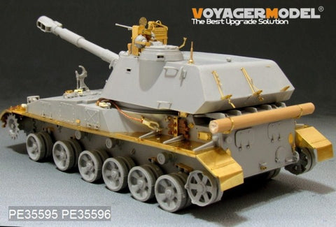 Voyager model metal etching sheet PE35595 2S3 "lily" 152mm self-propelled grenade artillery prophase upgrade for etchant