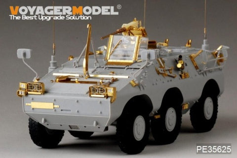 Voyager model metal etching sheet PE35625 Italy leopard 4X4 wheeled armored vehicle upgrade metal etch