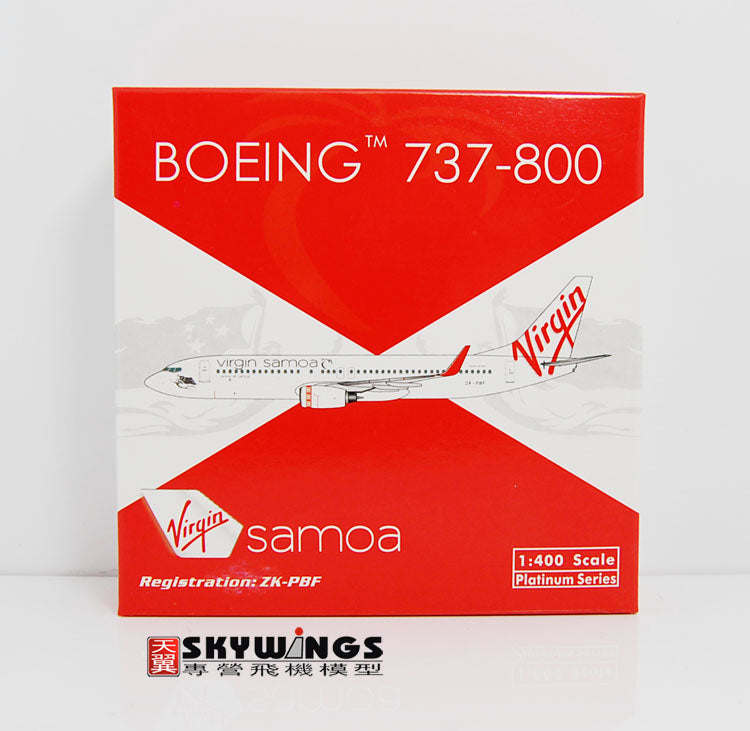 Phoenix 10674* Virgin Samoa B737-800/w ZK-PBF 1/400