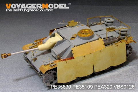 Voyager model metal etching sheet PE 35630 No. 3 assault gun g metal etcher ( dragon ) for later upgrade