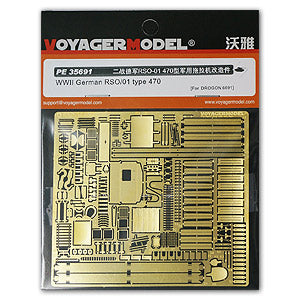 Voyager PE35691 RSO / 01 Eastern Tractor 470 upgrade and Transformation Metal etching (Dragon)