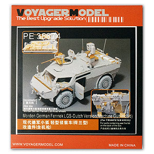 Voyager model metal etching sheet PE35674 Holland "small fox" wheeled lightweight armored vehicle for upgrading and upgrading metal etchant