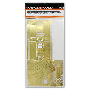 Voyager model metal etching sheet PE35659 German M42A1 dust-proof metal etching parts for air traffic vehicle fenders