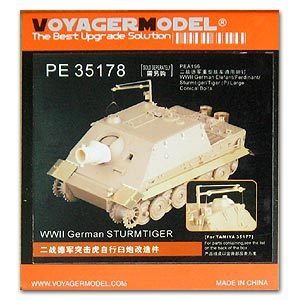 Voyager model metal etching sheet PE35178 6 Assault tank "Assault Tiger" heavy self-propelled gun upgrade metal etching