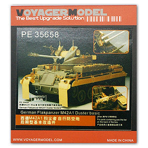 Voyager model metal etching sheet PE35658 German M42A1 "dust filter" metal etching parts for upgrading of air combat vehicles