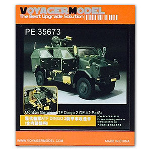 Voyager model metal etching sheet PE35673 ATF2 GE A2 full protection armored vehicle upgraded metal etch