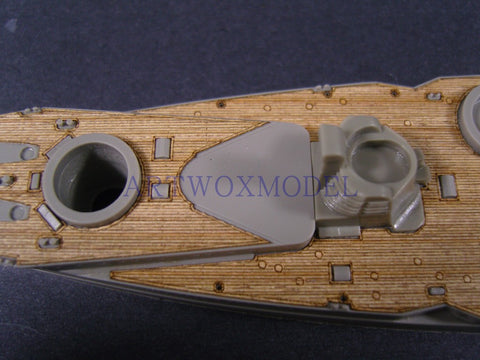 Artwox model wooden deck for Combrig 70422 German Navy von de Tan, battleship, wooden deck AW20089