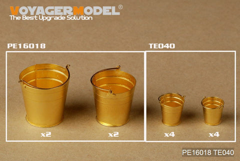 Voyager Model etching sheet TE040 scenario with a bucket retrofit pattern 2