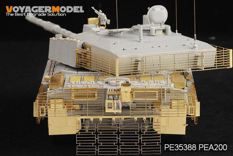 Voyager Model Metal Etching Sheet PE35388 Challenger 2 etch (trumpet) for main battle tank fence armored upgrade