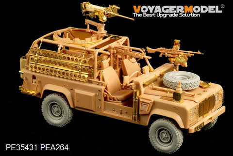 Voyager PE35431 British guard XD wolf W.M.I.K metal etch for off-road vehicles