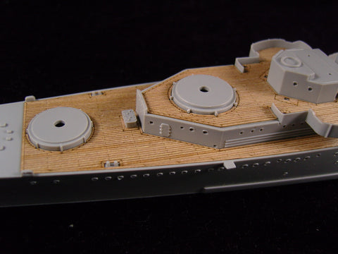 Artwox model wooden deck for trumpeter 05309 United States San Francisco cruiser 1942 wooden deck AW10067