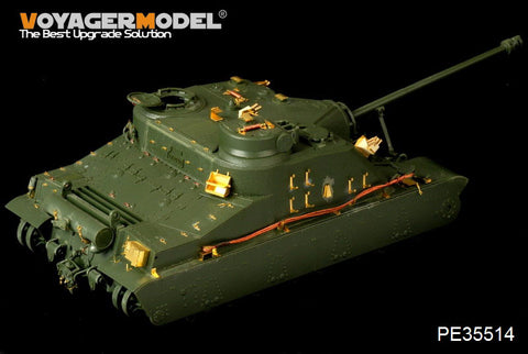 Voyager model metal etching sheet PE35514 British A39 "turtles" heavy-duty assault tanks upgraded with metal etchant