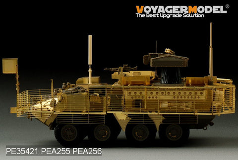 Voyager model metal etching sheet PEA256 "West Rick" armored vehicle is a IED jammer / high power antenna / identification board.