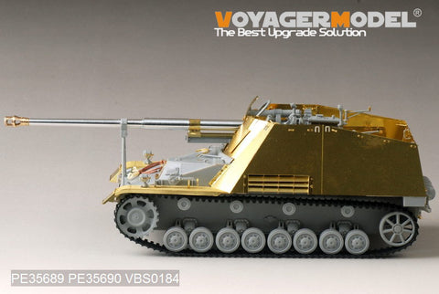 Voyager PE35689 rhinoceros 8.8cm metal etch for upgrading and upgrading of anti-tank guns (dragon)