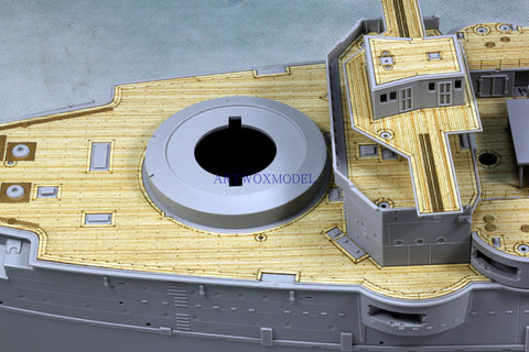 Artwox model wooden deck for Hobby boss 82002 Japanese Navy Mikasa battleship 1912 wooden deck AW30011