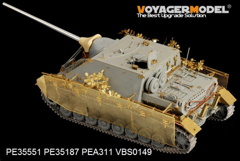 Voyager model metal etching sheet PE35551 4 destroyer chariot 70 (A) temporary project upgrading metal etch