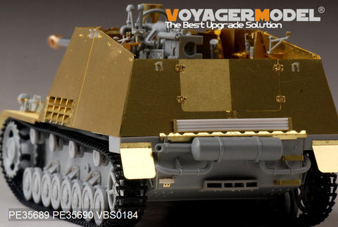 Voyager PE35689 rhinoceros 8.8cm metal etch for upgrading and upgrading of anti-tank guns (dragon)