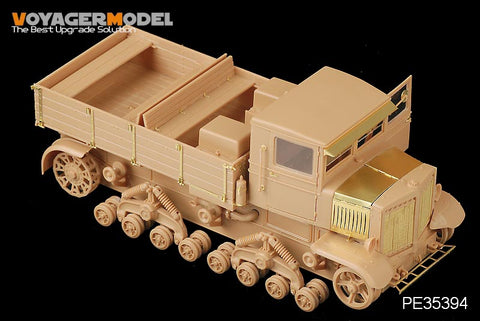 Voyager PE35394 World War II Soviet Voloshilov heavy artillery tractor upgrade metal etch