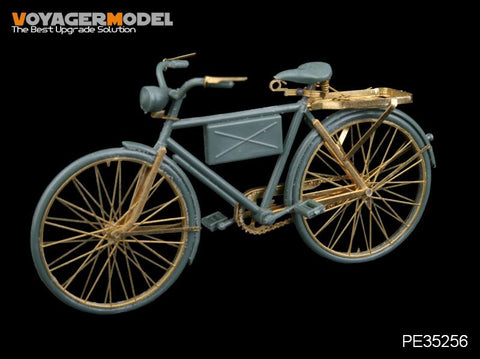 Voyager Model Metal Etching Sheet PE35256 metal etching of German bicycle in World War II