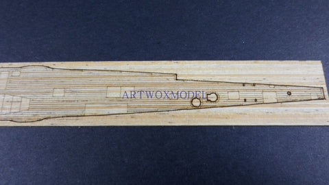 Artwox model wooden deck for AFV se73514 - 27 submarine a - standard mounted wooden deck aw 10102