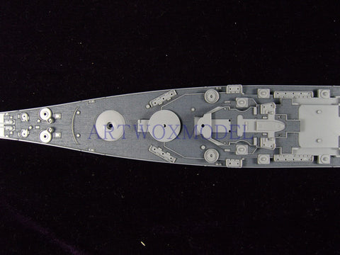 Artwox model wooden deck for tamiya 31613 us b b - 63 USS Missouri blue wood deck aw 20064