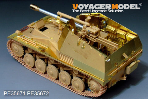 Voyager PE35671 "wild bees" 105mm self propelled howitzer upgrade metal etching parts (T Society)