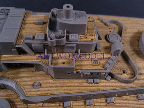 ARTWOX Model Wooden Deck for Revell05040 German Bismarck Battleship Wood Deck(revision) AW10081