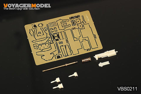 Voyager model metal etching sheet VBS0211 modern US military vehicle type 0.5 inch M2HB heavy machine gun