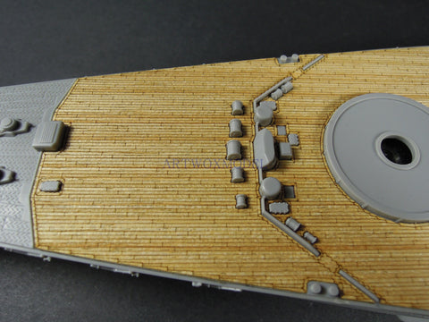 Artwox model wooden deck for HASEGAWA 40151 Japanese battleship "Yamato" battleship wooden deck AW50047