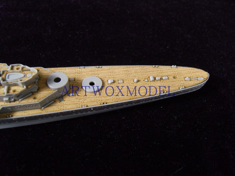 Artwox model wooden deck for Trumpeter 05767 German cruiser Eugen Prince 1945 wooden deck AW20033