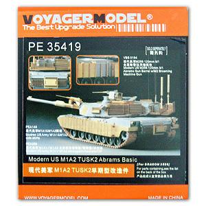 Voyager model metal etching sheet PE35419 M1A2 "Abrams" TUSK Early Alteration Metal Erosion Kit