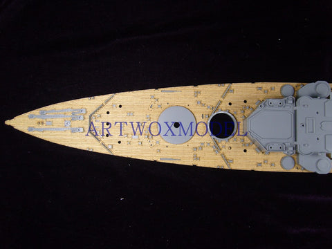 ARTWOX Model Wooden Deck for Tamiya 78010 British George V battleship wooden deck AW10029