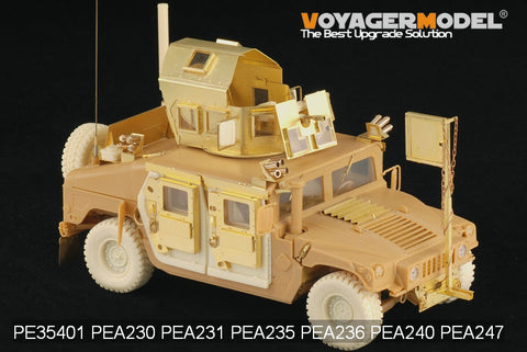 Voyager PEA247 "Hummer" combat vehicle O-GPK sniper weapon tower metal etching