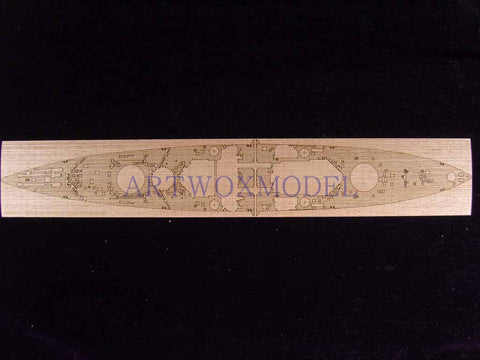 Artwox model wooden deck for Airfix a06205英国乔治五世战列舰木甲板aw50027