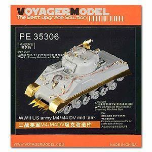 Voyager PE35306 Metal etching for upgrading of the M4/M4DV "Sherman" tank
