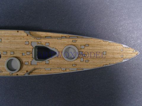 Artwox model wooden deck for Combrig 70422 German Navy von de Tan, battleship, wooden deck AW20089