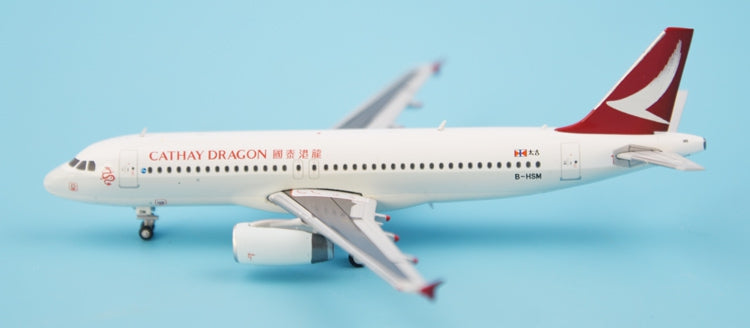 Special offer: JC Wings XX4956 Cathay Pacific Dragon Airlines A320 B-HSM 1: 400