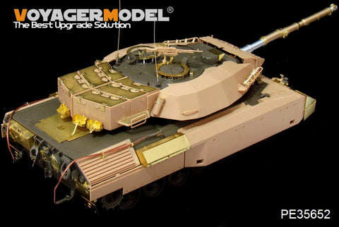 Voyager model metal etching sheet PE35652 Canada leopard C2 MEXAS main battle tank upgrade metal etching parts