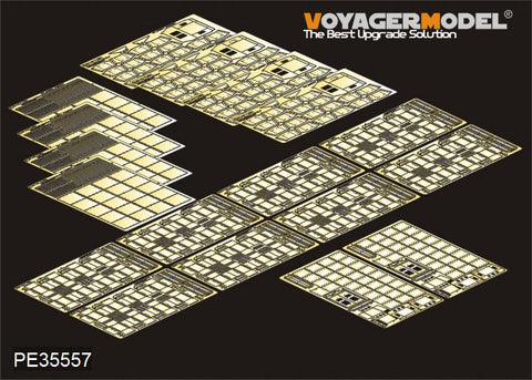 Additional reactive armored metal etching for Voyager model metal etching sheet PE35557 M1A2SEP TUSKII main battle tanks