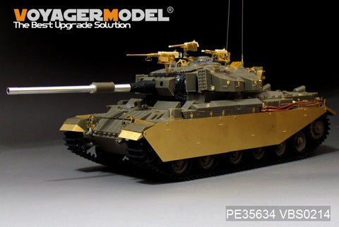 Voyager Model Metal Etching Sheet PE35634 Israeli Schottky Carle main battle tank 1982 upgraded metal etch.