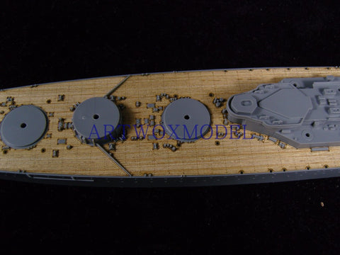 ARTWOX Tamiya 77502 World War II Rodney battleship wooden deck AW20051