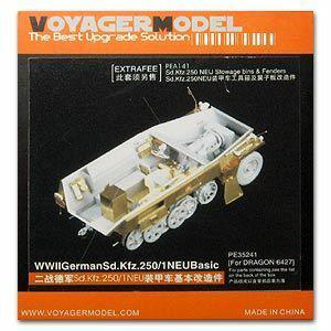 Voyager PE35241 Sd.Kfz.250/1 NEU semi track armored personnel carrier foundation metal etch