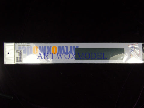 Artwox model wooden deck for Trumpeter 05760 U.S. Navy South Dakota BB-57 blue wood deck AW20030