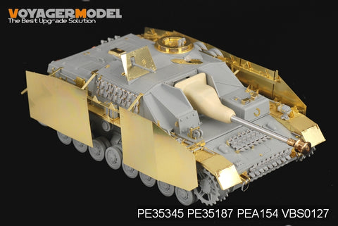 Voyager PE35345 Metal etching parts (Dragon) for early upgrade of 4 assault gun