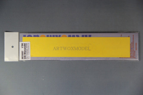 Artwox model wooden deck for Tamiya 31114 Battleship 3M covering Paper AM20002