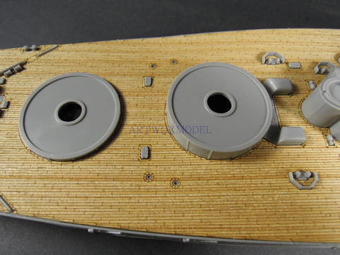 Artwox model wooden deck for HASEGAWA 40151 Japanese battleship "Yamato" battleship wooden deck AW50047