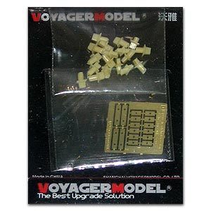 Voyager model metal etching sheet PEA221 Stalin heavy vehicle chassis series spare track fixtures(18 groups)