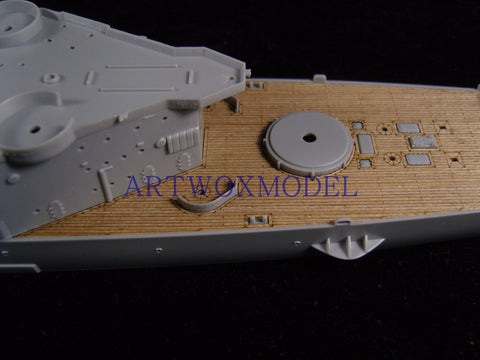 Artwox model wooden deck for trumpeter 05310 San Francisco cruiser 1944 wooden deck AW10068