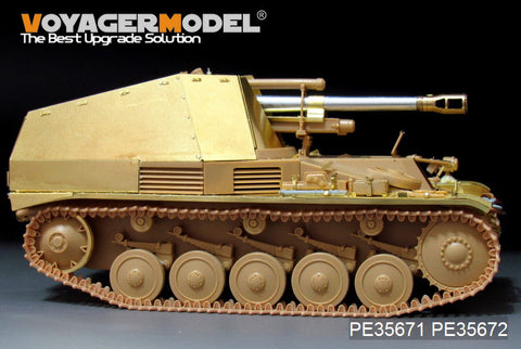 Voyager PE35671 "wild bees" 105mm self propelled howitzer upgrade metal etching parts (T Society)